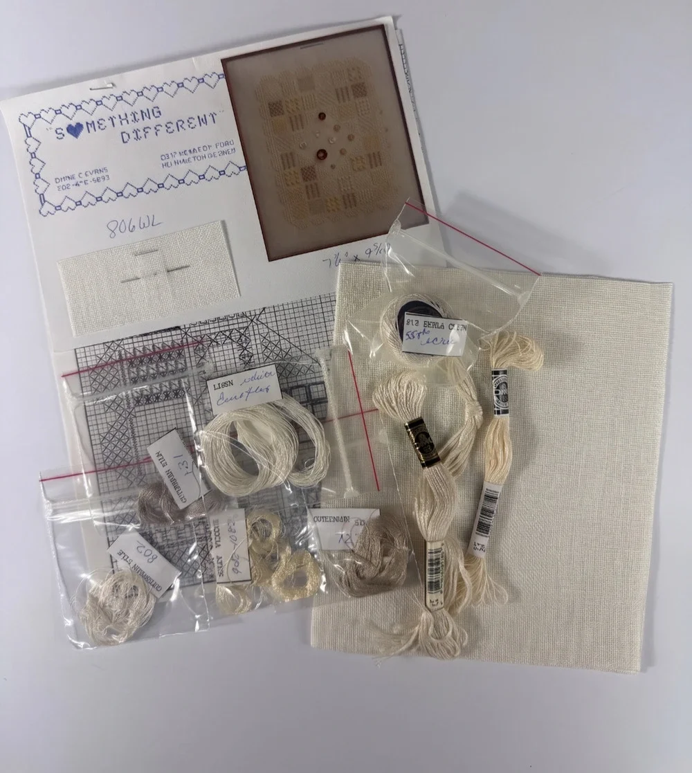 Something Different Collector's Diamond Cross Stitch Chart Kit Diane Cevans Line